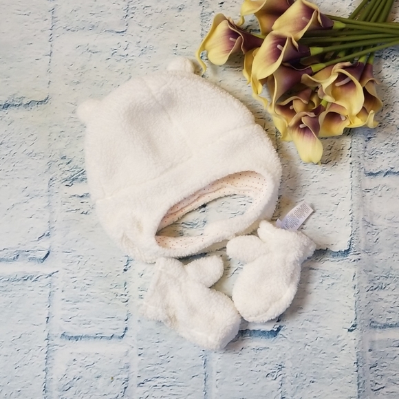 Carter's Other - Kids Ear Hat and Mittens Set